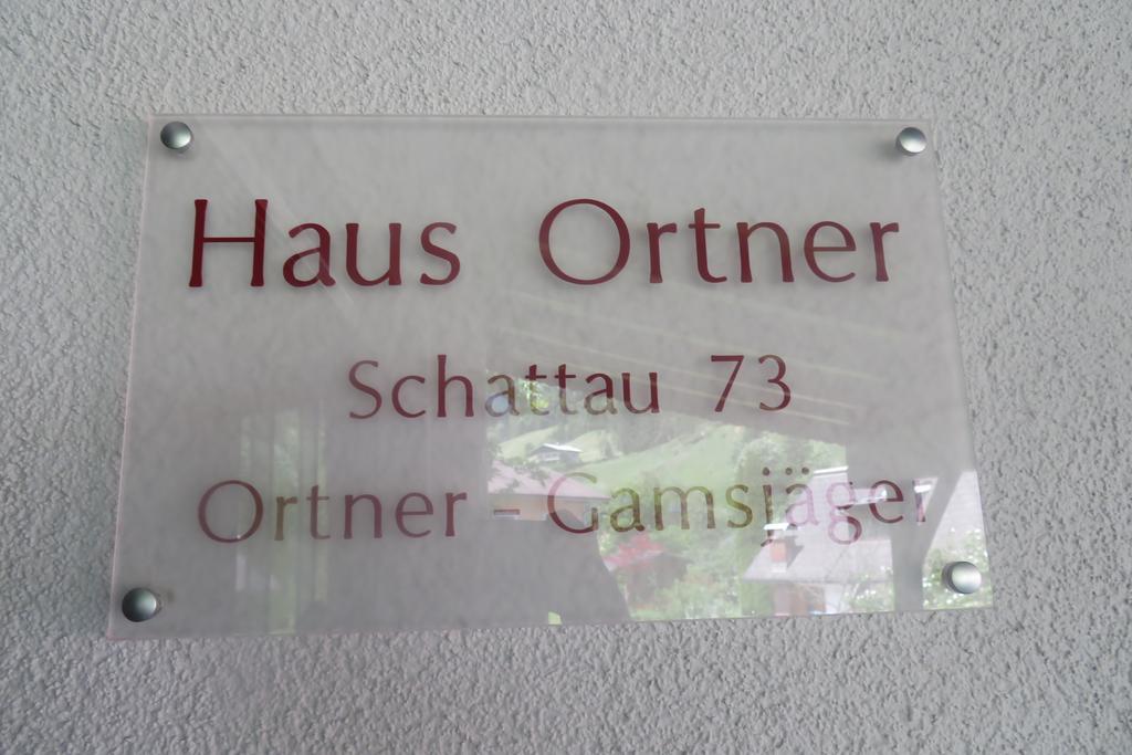 Haus Ortner Apartamento Russbach am Pass Gschütt Exterior foto